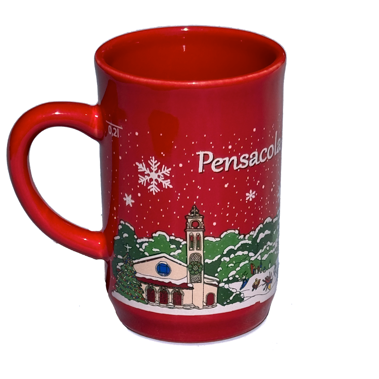 Pensacola Christmas Mugs